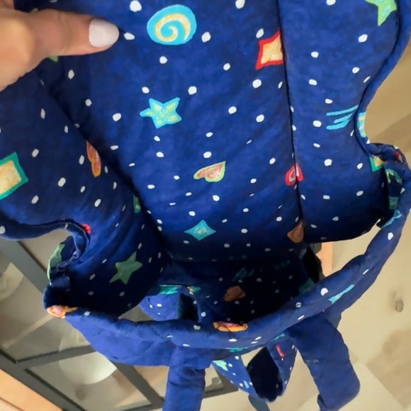 Vintage 1999 Snugli Baby wearable double comfort evenflo nostalgia stars front - Picture 8 of 8